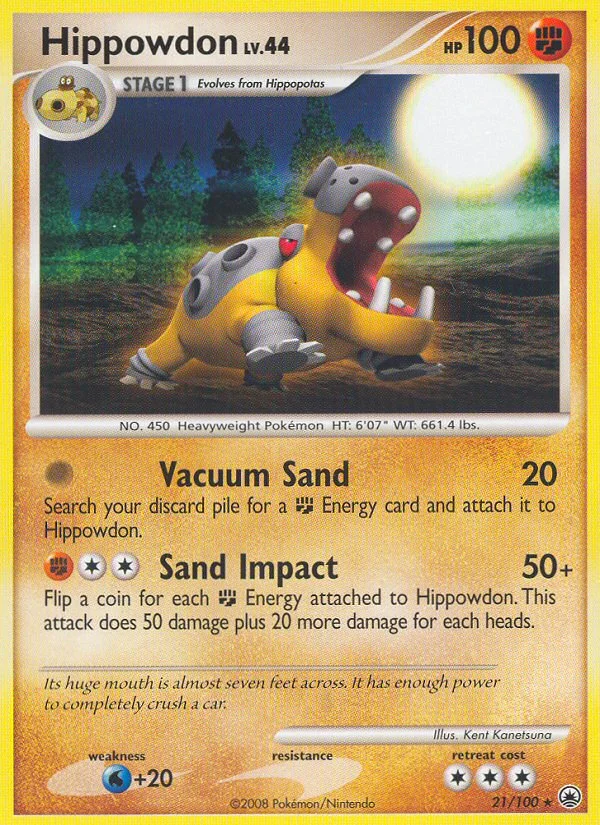 Carte Pokémon Hippodocus — Aube Majestueuse
