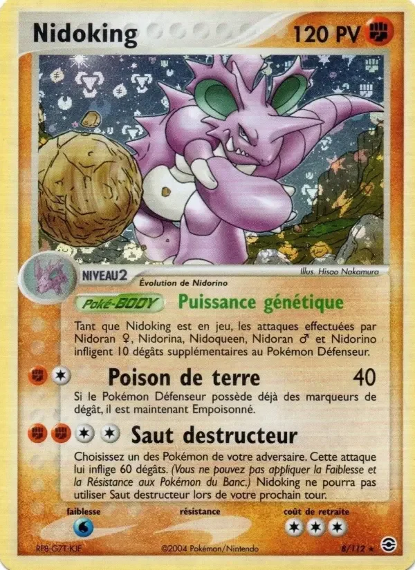 Carte Nidoking
