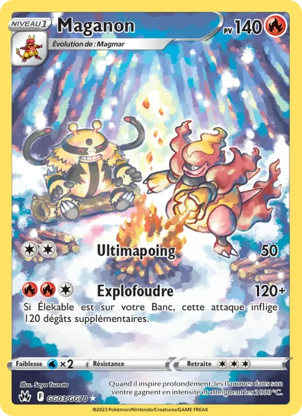 Carte Pokémon Maganon — Zénith Suprême