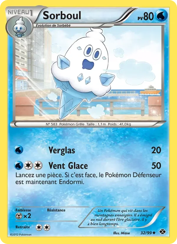 Carte Pokémon Sorboul — Destinées Futures