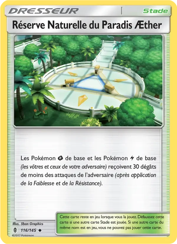 Carte Réserve Naturelle du Paradis Æther