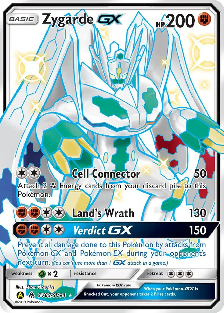 Carte Zygarde-GX
