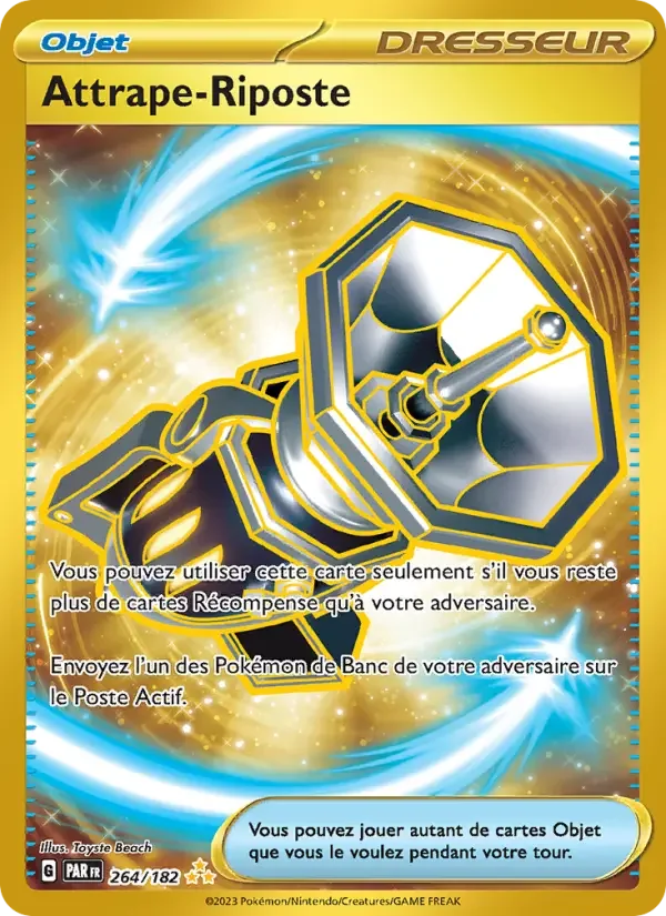 Carte Pokémon Attrape-Riposte — Faille Paradoxe