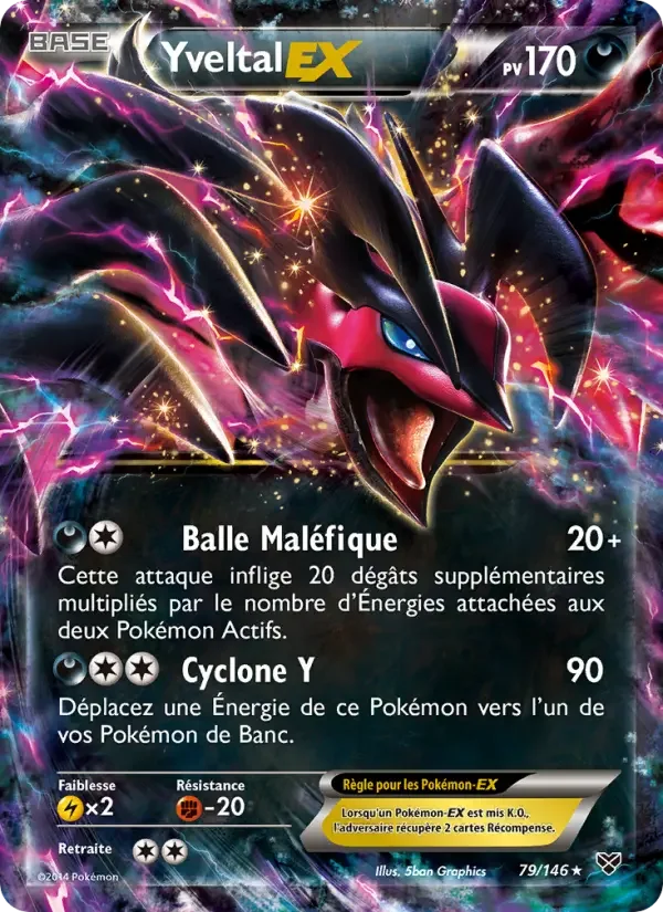 Carte Yveltal EX