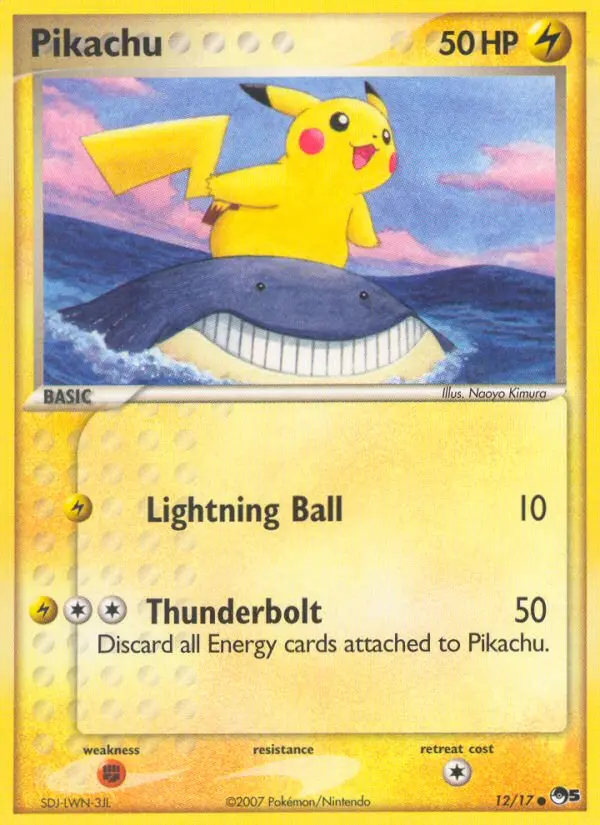 Carte Pikachu