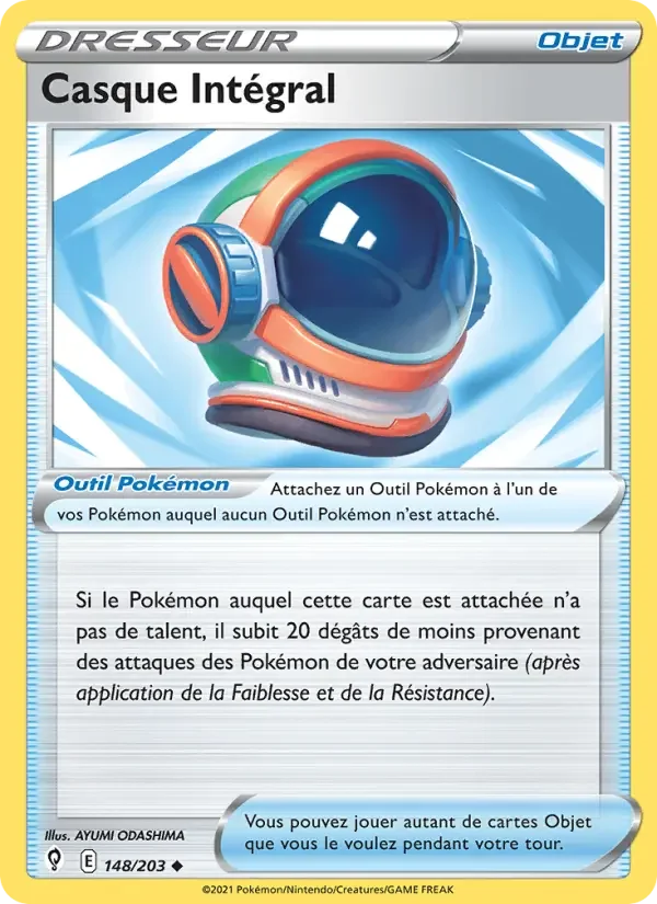Carte Pokémon Casque Intégral — Évolution Céleste
