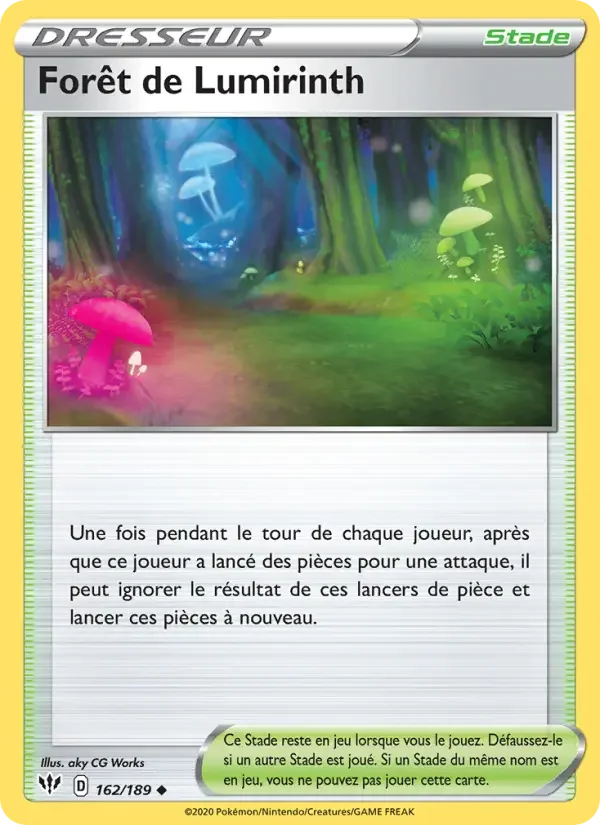 Carte Pokémon Forêt de Lumirinth — Ténèbres Embrasées