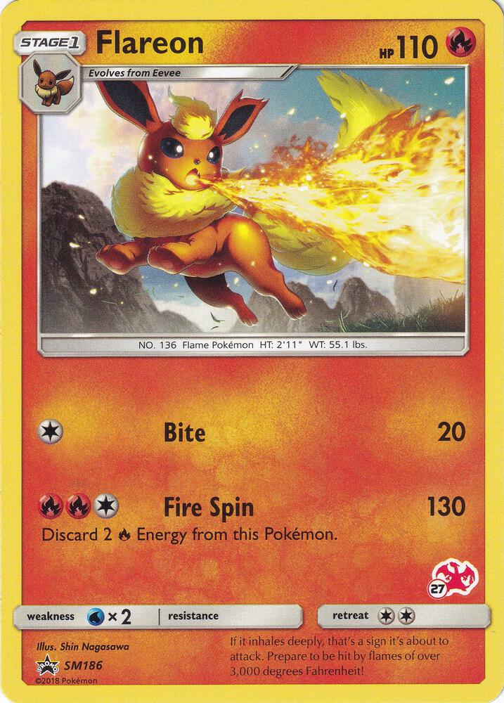 Carte Pokémon Pyroli — Promos Soleil et Lune