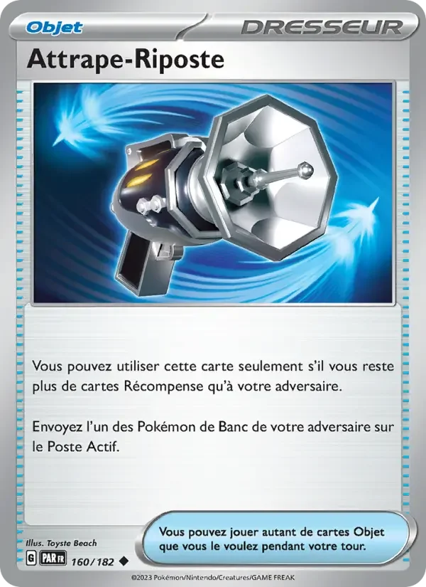 Carte Pokémon Attrape-Riposte — Faille Paradoxe
