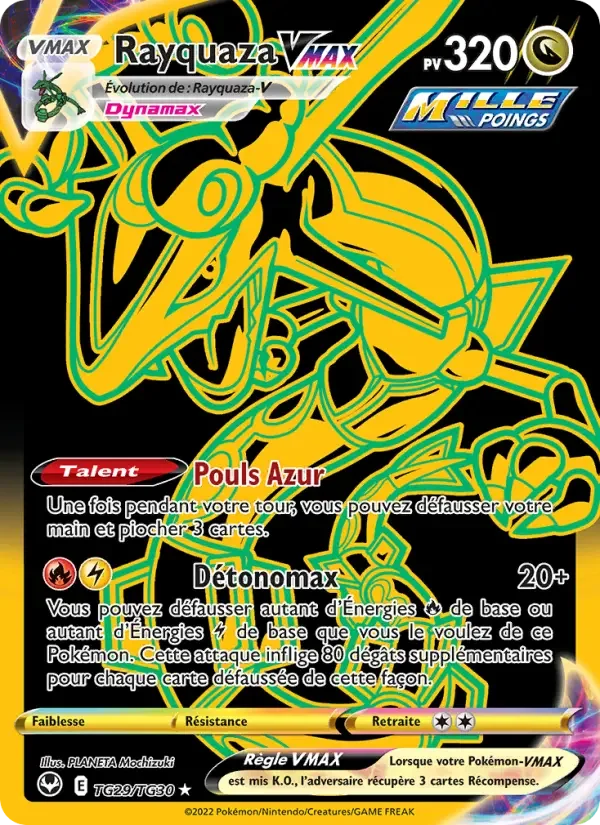 Carte Rayquaza VMAX