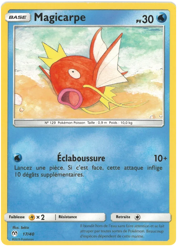 Carte Magicarpe