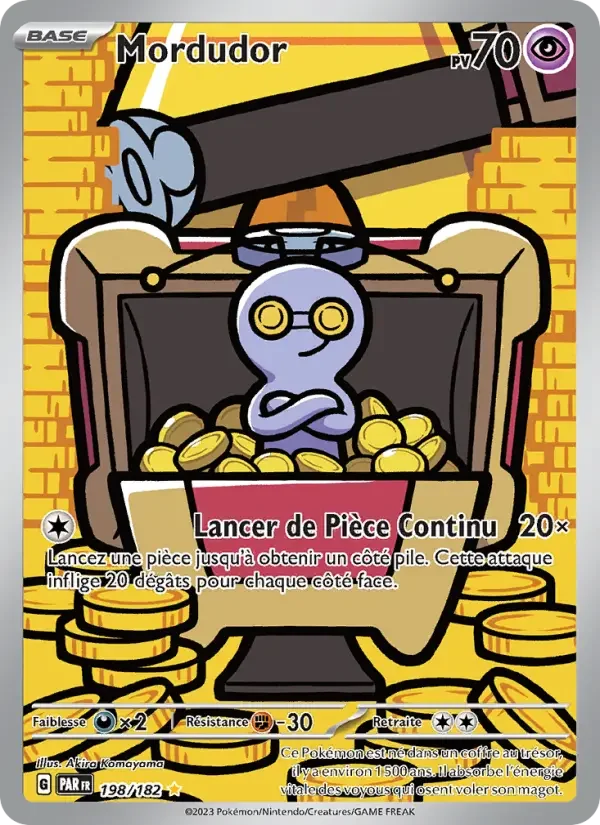 Carte Pokémon Mordudor — Faille Paradoxe
