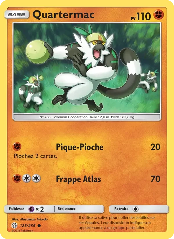 Carte Pokémon Quartermac — Éclipse Cosmique