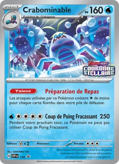 Carte Pokémon Crabominable — Promos Écarlate et Violet