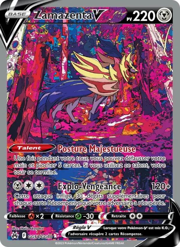 Carte Zamazenta V