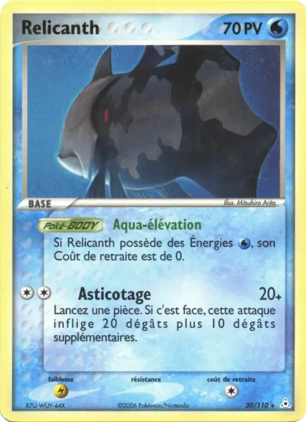 Carte Relicanth