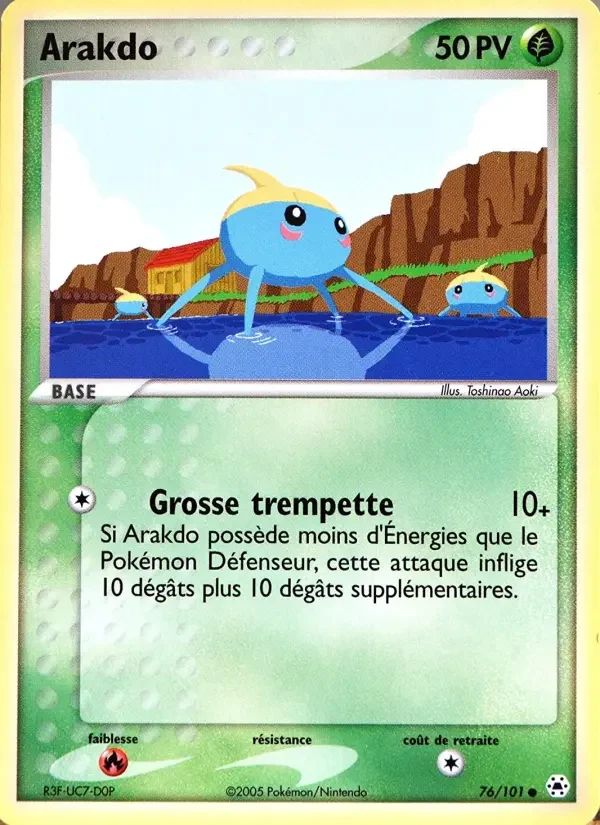 Carte Pokémon Arakdo — Légendes Oubliées