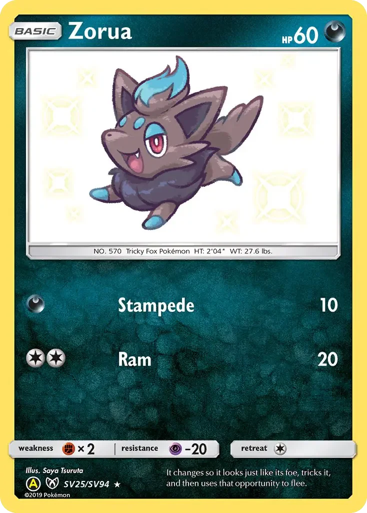 Carte Zorua