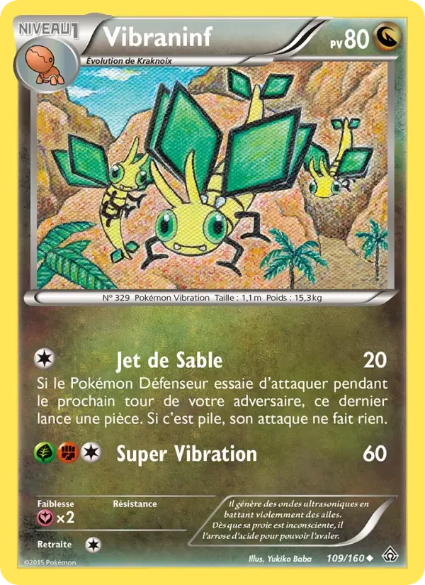 Carte Pokémon Vibraninf — Primo-Choc