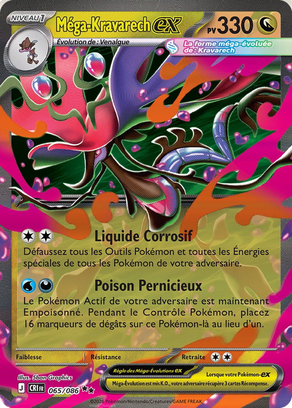 Carte Méga-Kravarech-ex