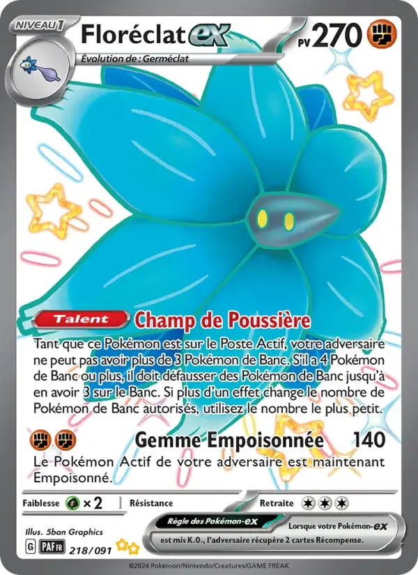 Carte Floréclat-ex