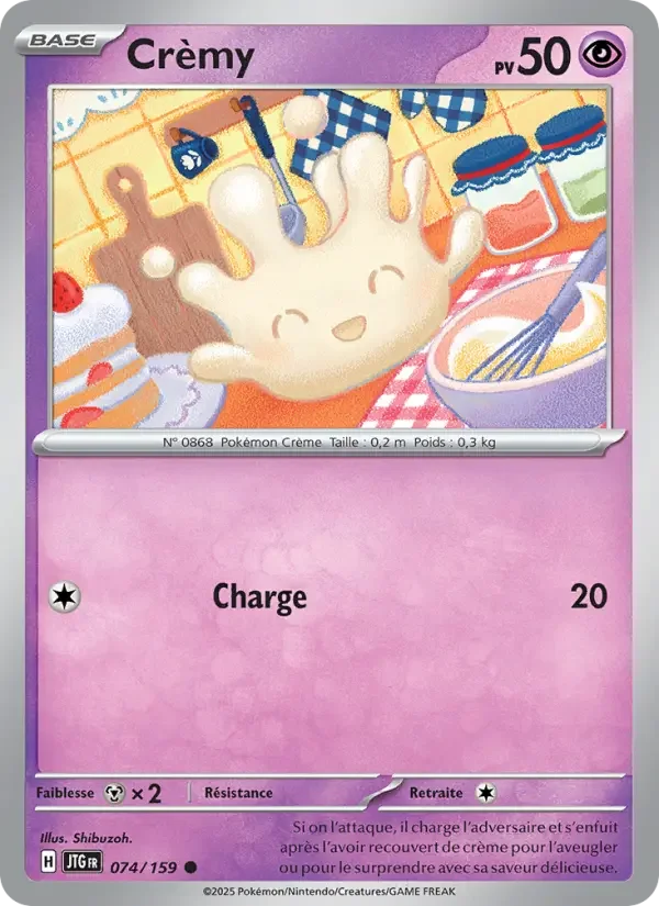 Carte Pokémon Crèmy — Aventures Ensemble