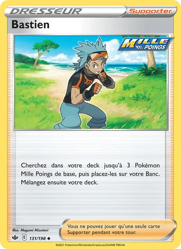 Carte Pokémon Bastien — Règne de Glace
