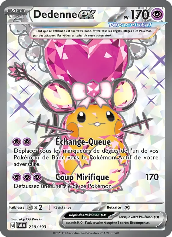 Carte Dedenne-ex