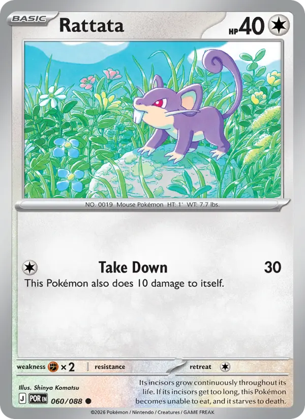 Carte Rattata