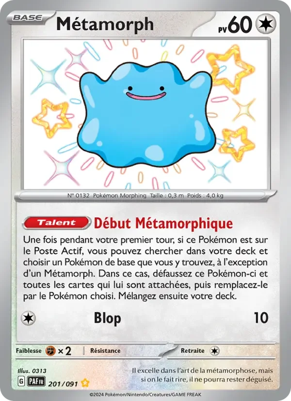 Carte Métamorph