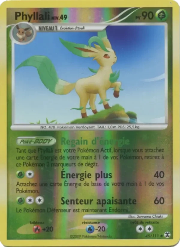 Carte Pokémon Phyllali Niv. 49 — Rivaux Émergeants