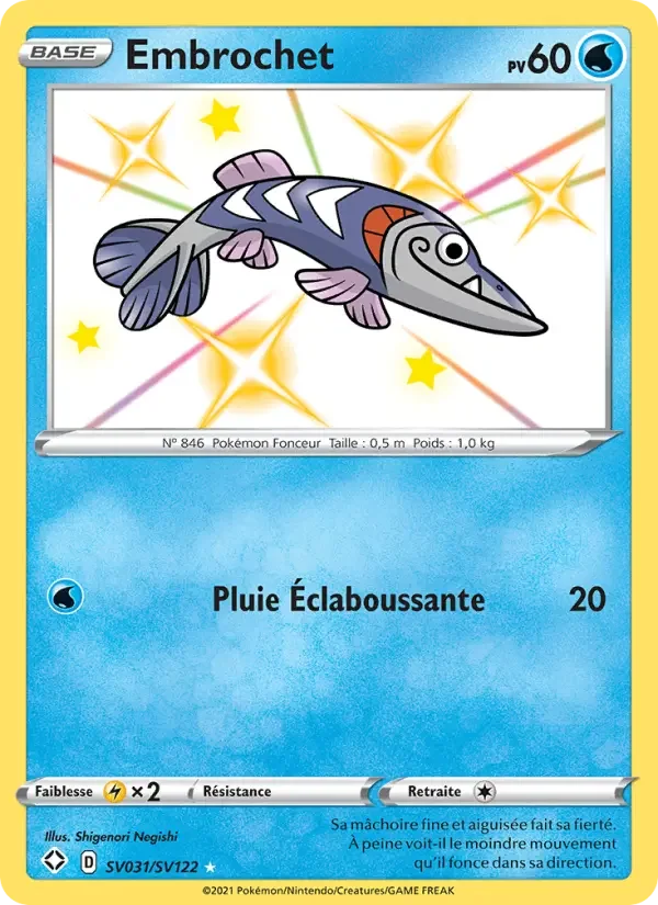 Carte Embrochet