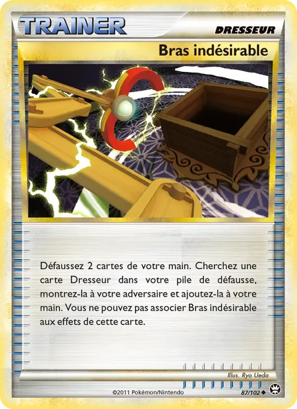 Carte Bras indésirable