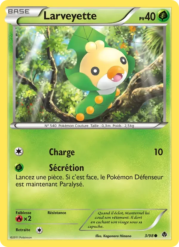 Carte Larveyette