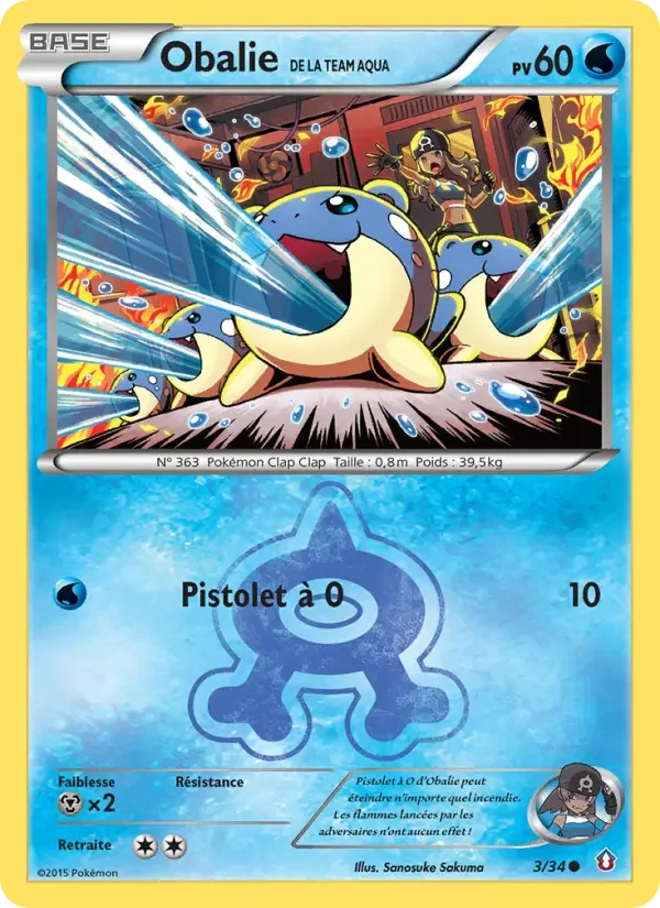 Carte Obalie de la Team Aqua