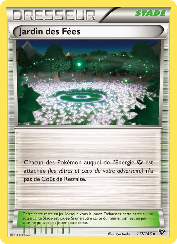Carte Jardin des Fées