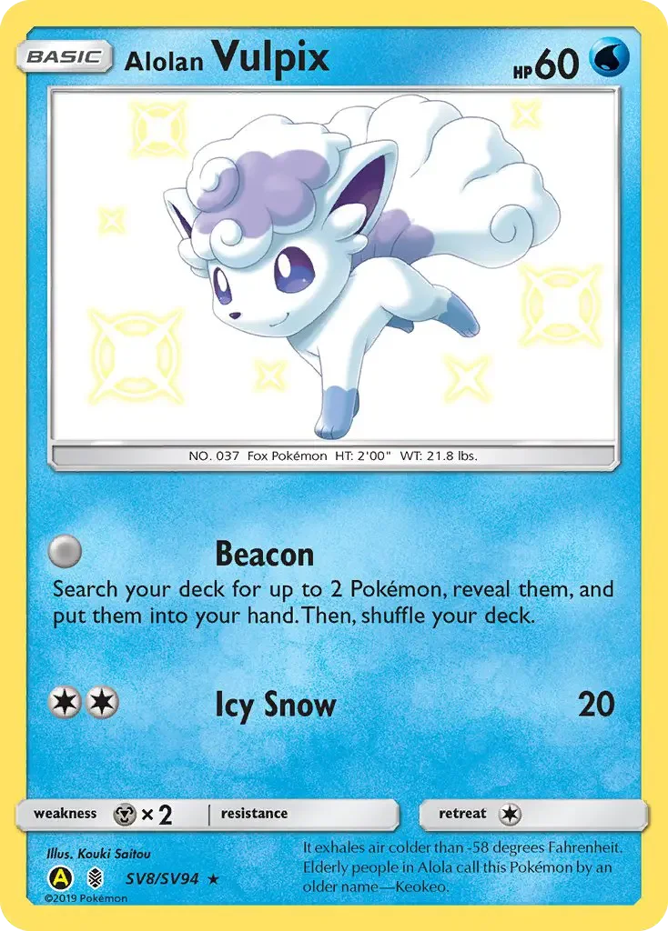 Carte Goupix d’Alola