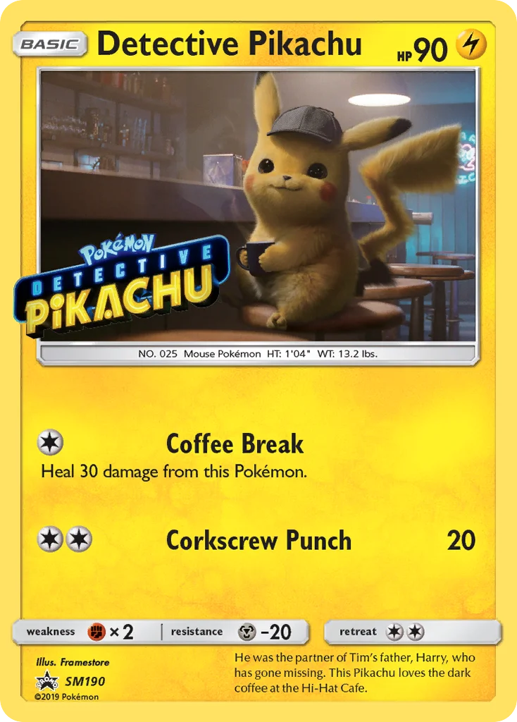 Carte Pokémon Détective Pikachu — Promos Soleil et Lune