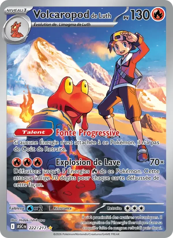 Carte Volcaropod de Luth