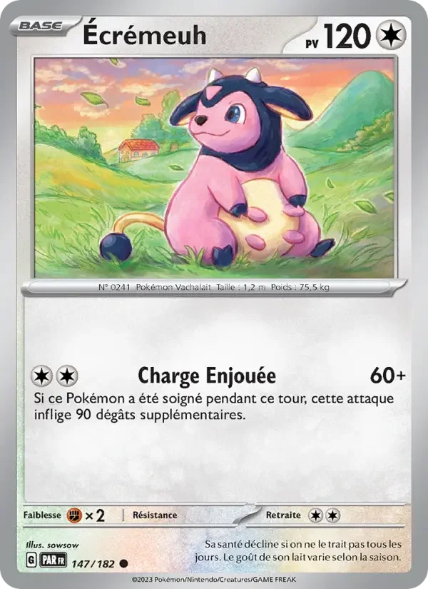 Carte Pokémon Écrémeuh — Faille Paradoxe