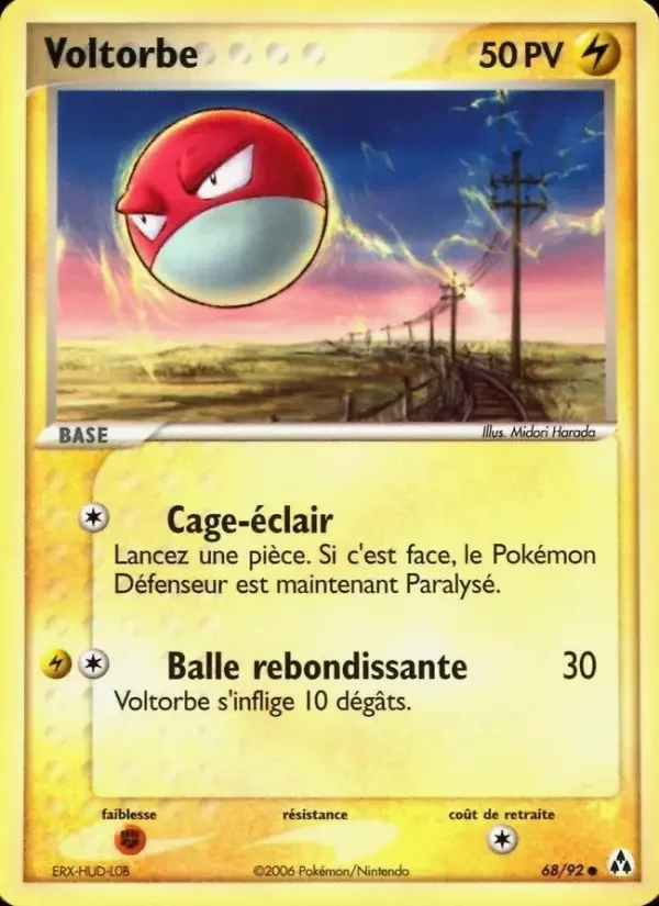 Carte Voltorbe