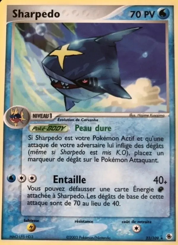 Carte Pokémon Sharpedo — Rubis & Saphir
