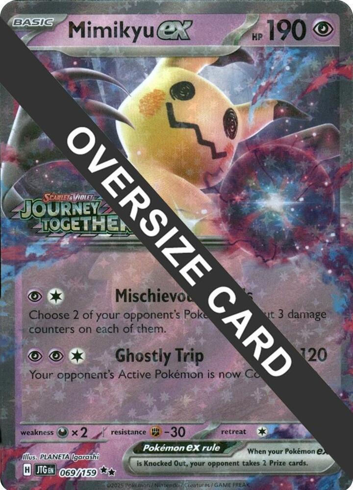 Carte Pokémon Mimiqui-ex — Aventures Ensemble