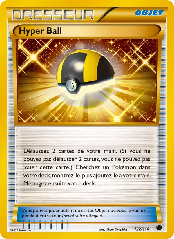 Carte Pokémon Hyper Ball — Glaciation Plasma