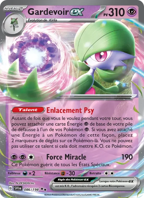 Carte Gardevoir-ex