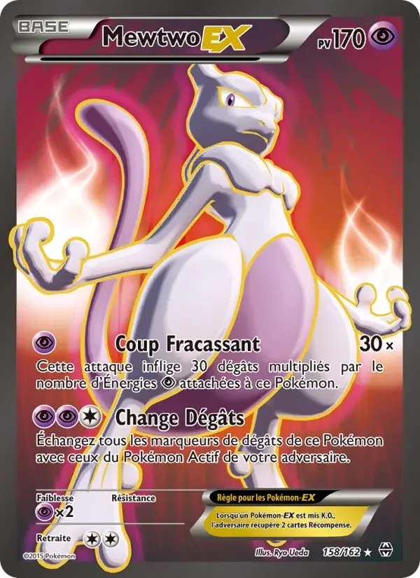 Carte Mewtwo EX