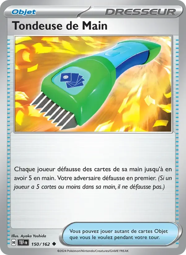 Carte Tondeuse de Main