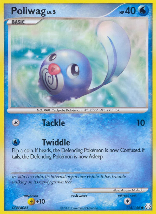 Carte Pokémon Ptitard — Éveil des Légendes