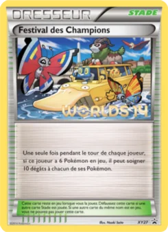 Carte Festival des Champions