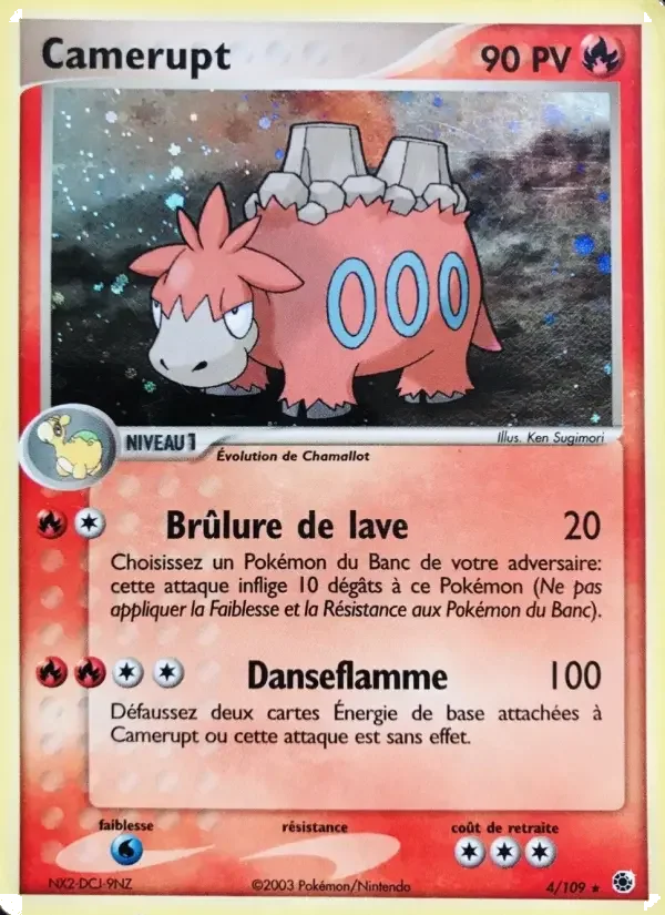 Carte Camerupt